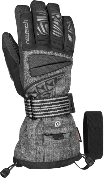 Reusch Sweeber II R-TEX® XT 4504283 706 black grey front